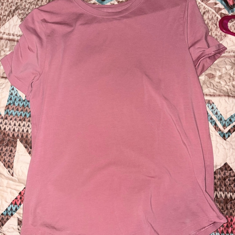 lululemon athletica Pink Short Sleeve Tee